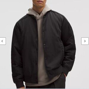 lululemon Bomber Jacket — Black NWOT